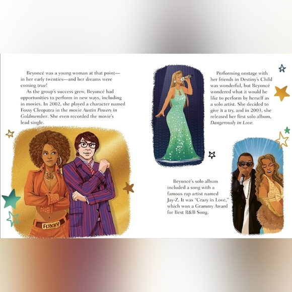 Beyonce A Little Golden Book Biography - Picture 4 of 4